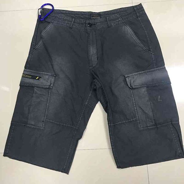 

men's casual pants yu wenle's same shorts fashion brand non wtaps nbhd dcdt, White;black