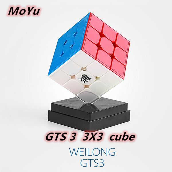 

moyu weilong gts3 3x3x3 magic cube gts 3 puzzle speed cube 3x3 cubo magico competition cubes