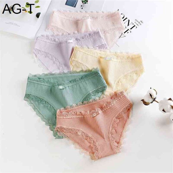 

panties underwear new lingerie pure cotton princess low-rise lovely lace girls briefs women intimates -xl yzt007, Black;pink