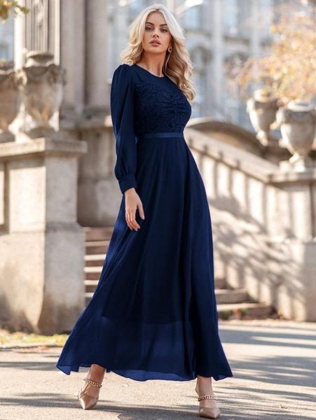 

miusol jacquard ruched puff sleeve chiffon prom dress she, Black;gray