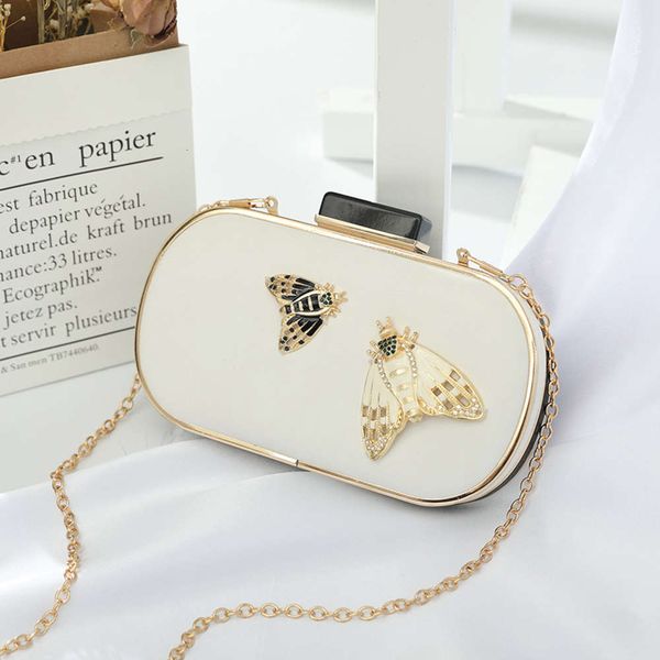 

2021 women's bag simple small square bag fashion messenger evening dinner