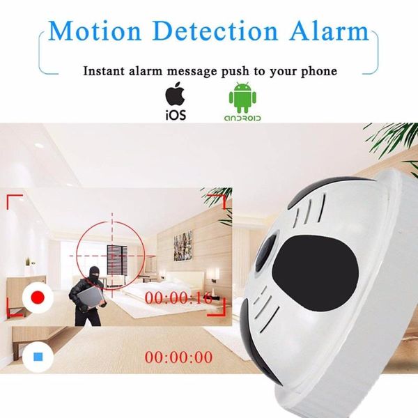 

cameras 360 degree panoramic fisheye security dome camera wifi home surveillance ip cctv wireless ir night vision mini nanny cam