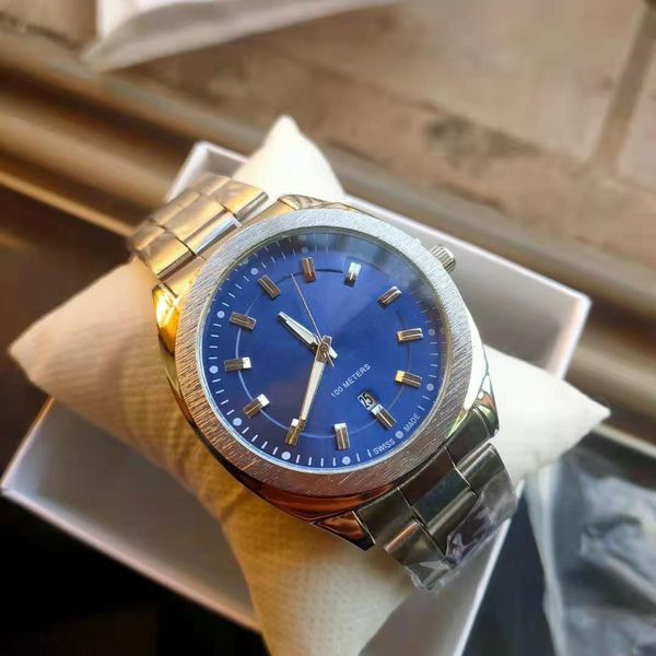 

luxury fashion men women couple quartz watch 42mm nylon band stainless steel sports and leisure original box relogio gift wholesale, Slivery;brown