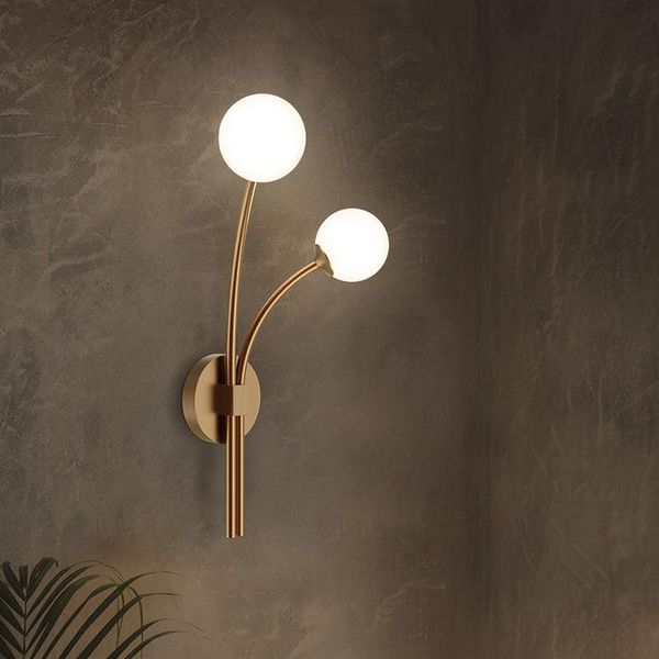 

modern led crystal wall light luminaria abajur de parede lustre living room lamp