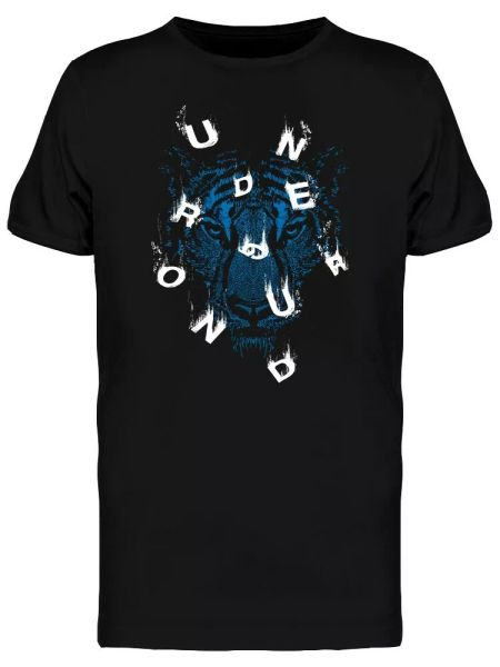 

skater tiger letters tee men's -image by shutterstock, White;black