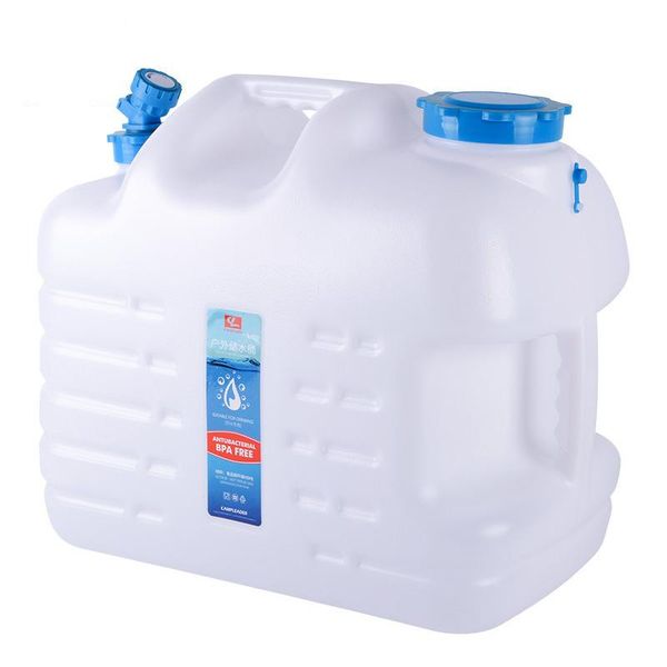 

buckets portable water container 3.1l large capacity bucket tank with spigot for camping