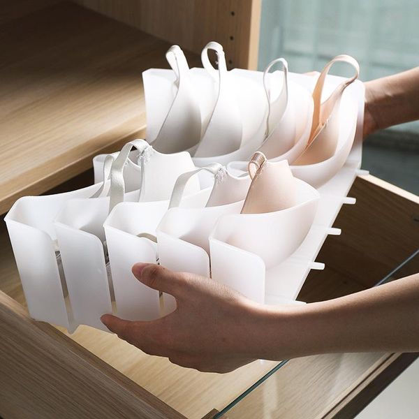 

storage drawers 6pcs/lot holder underwear plastic bra drawer dividers
