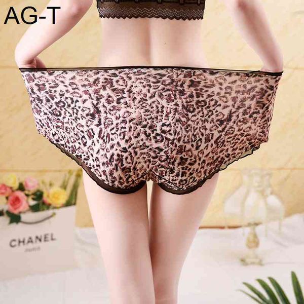 

hipster leopard women large sizes high waist lace flower ruffle bow milk silk underwear plus size panties 4xl, Black;pink