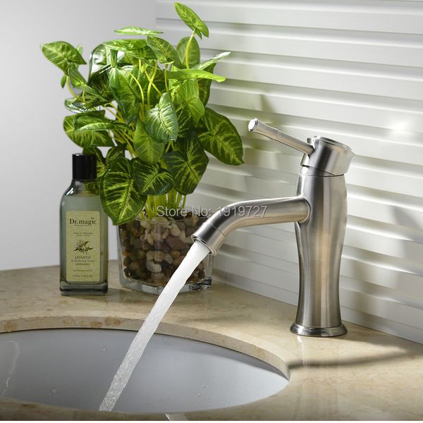

bathroom sink faucets unique design sus304 stainless steel deck mounted lead brushed stain and cold basin mixer tap mac8