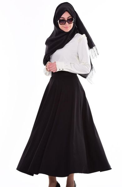 

skirts minahill vmoda flared skirt 2146-06 black