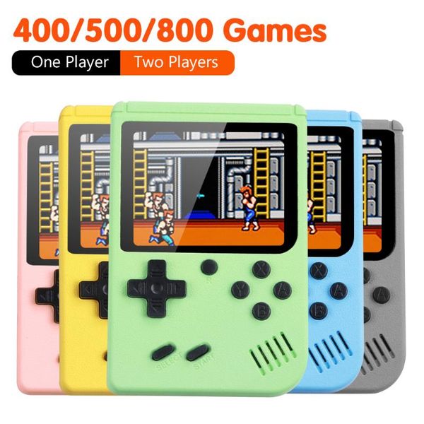 

portable game players 400 in 1 3 inch lcd video toy gaming player mini handheld games toys console for kids playing machine
