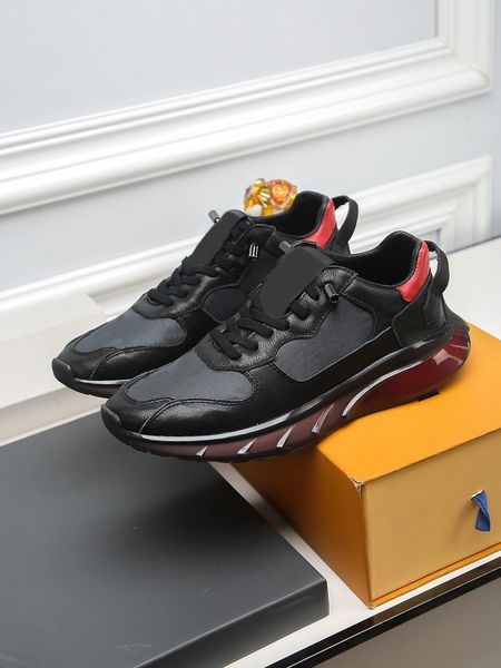 

2021 new high-quality calfskin sneakers casual shoes fashionable and comfortable breathable size 35-41, Black
