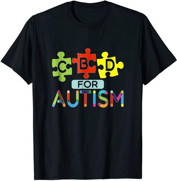 

autism awareness shirt hemp oil puzzle gift t-shirt size s-5xl, White;black