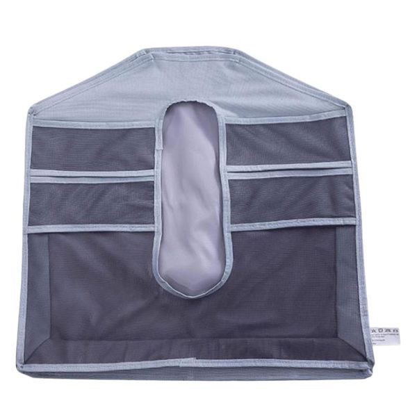 

1pc suspension type bag wardrobe storage hanging sock (gray) bags