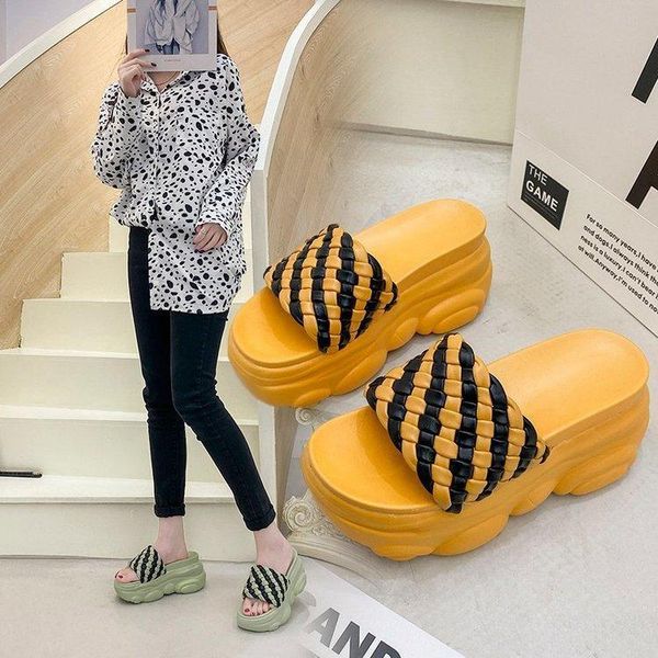 

shoes for women 2021 women's plarform sandals female summer open toe casual slingback slippers flat, Black