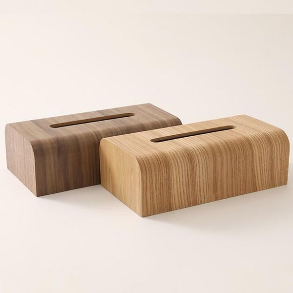 

tissue boxes & napkins walnut wood box home paper table creative deskstorage simple fashion living room