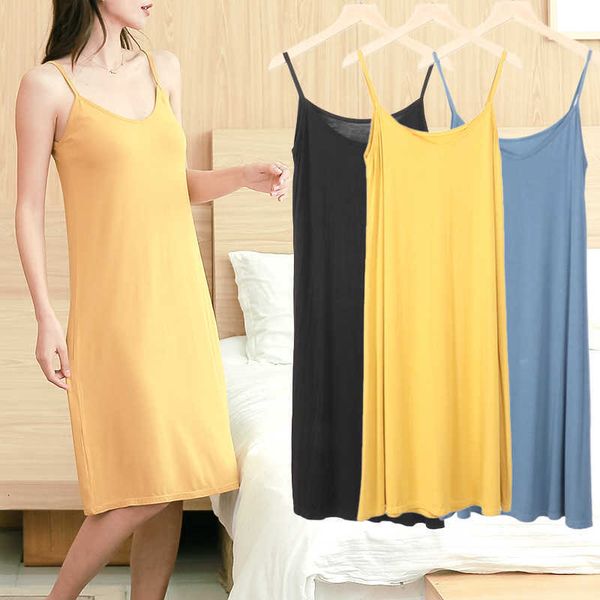 

medium length summer modal condole home night women's loose inside drs large solid 10131, Black;gray