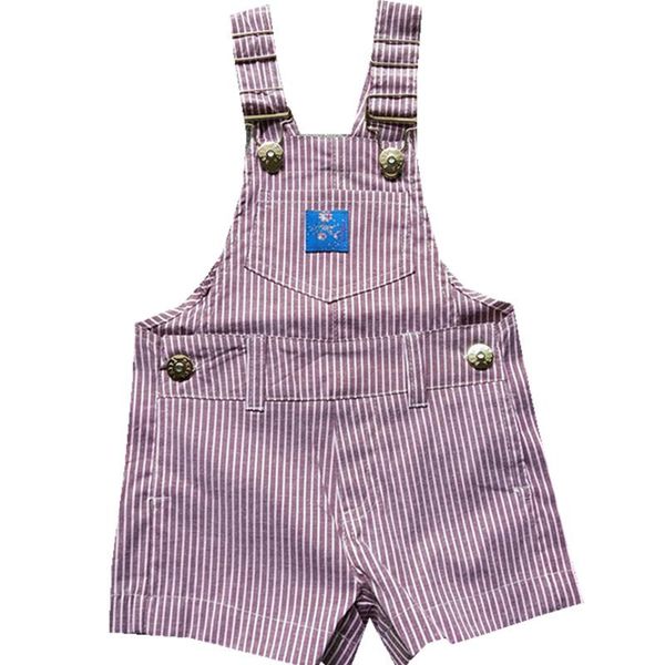 

jumpsuits ropa niÃ±a boy girl suspenders western style stripe children's wear baby shorts jumpsuit lovely handsome summer, Blue
