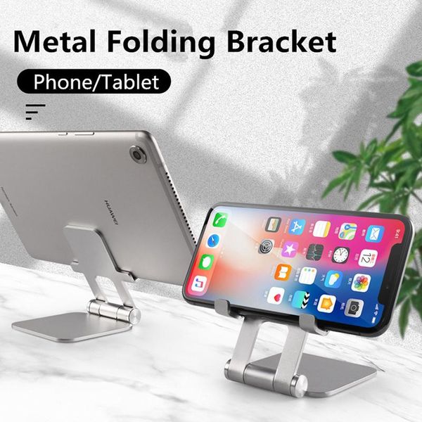 

vogek aluminum alloy ddjustable portable table stand universal phone support holder deskfor ipad mount cell mounts & holders