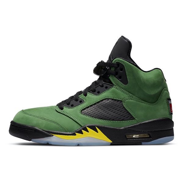 

2021 5s basketball shoes jumpman 5 oregon blue suede what the comfortable outdoor sports sneakers trainers size 40-47
