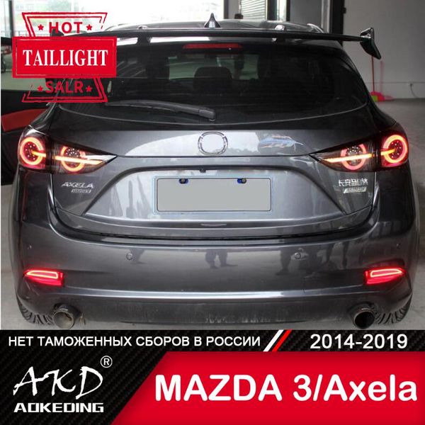 

other lighting system for car 3 tail lamp 2014-2021 led fog lights day running light drl tuning accessories axela