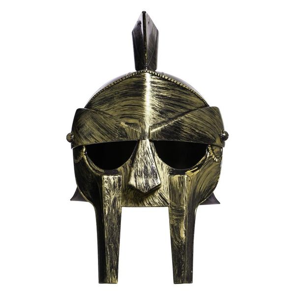 

party hats men medieval armour king helmet roman crested horn samurai hat spartan warrior headwear for cosplay halloween