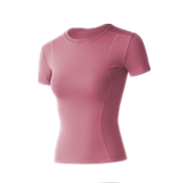 

women's t-shirt running t-shirts, quick dry compression sport fitness gym shirts, soccer t shirts sportswear, White