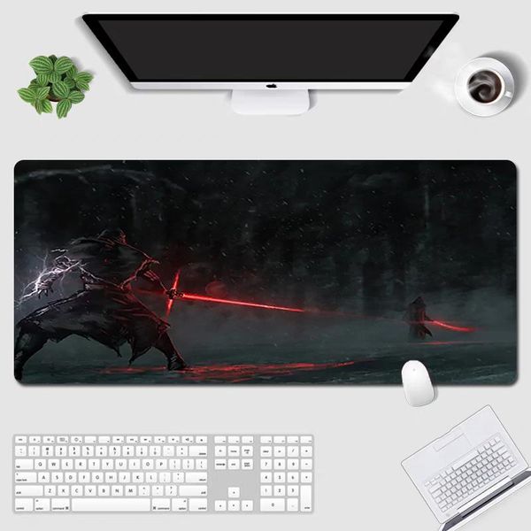 

mouse pads & wrist rests pad large extended computer game player office keyboard lock edge waterproof and anti-skid