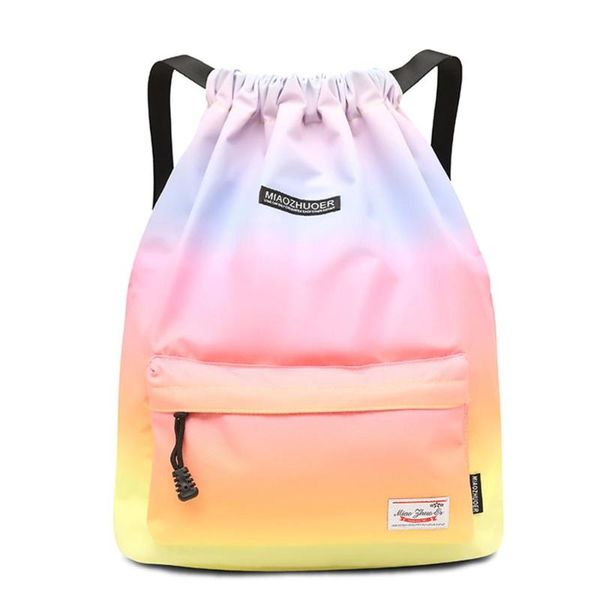

outdoor bags bag summer waterproof gym sports travel drawstring backpack for training swimming fitness softback