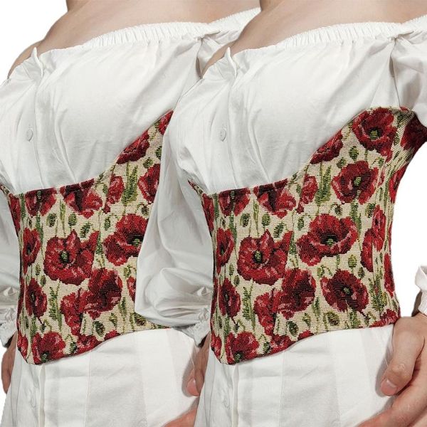 

belts 28tf waist cincher belt for women shapewear vintage corset to wear out, Black;brown