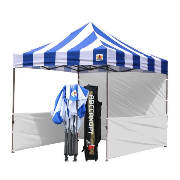 

shade 2021 promotional trade show stripe up gazebo tent