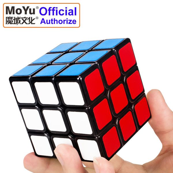 

MOYU 3x3x3 Magic Cube PVC Sticker Rotating Smooth Speed Cube Classic Toys for Children Educational Puzzle Cubo Magico MF3SET