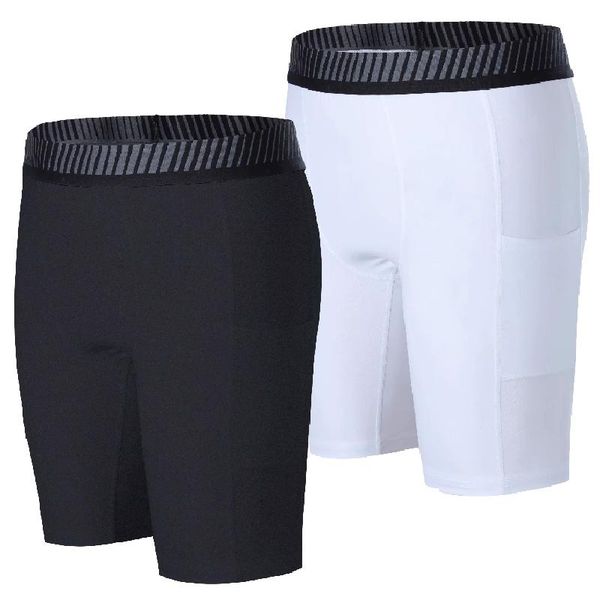 

running shorts gym men fitness leggings compression underwear crossfit sport training basketball bottoms, Black;blue