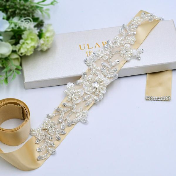 

wedding sashes trixy s46 handmade est pearl flower bridal belts maternity belt sash accessories ladies, White