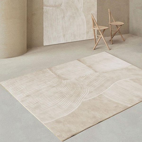 

carpets nordic light luxury living room fluffy carpet bedside modern bedroom floor soft thick sofa coffee table area rug