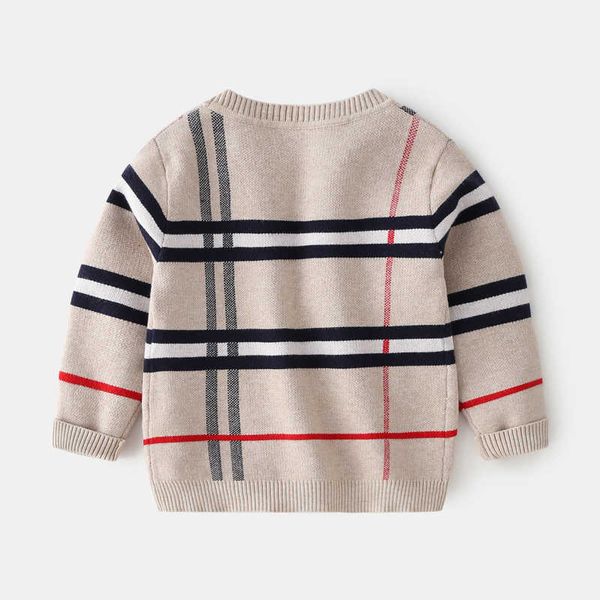

sweater autumn baby boys toddler boys v-neck jumper knitwear long-sleeve cotton cardigans children clothes kids sweater coat, Blue
