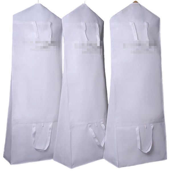 

clothing & wardrobe storage 170/180cm wedding dress dust cover portable thicken dustproof garment clothes bag large size protector case
