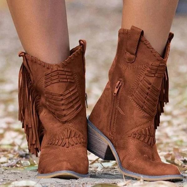 

boots sarairis plus size 43 ankle square heel fashion women shoes great quality comfy concise modern western, Black