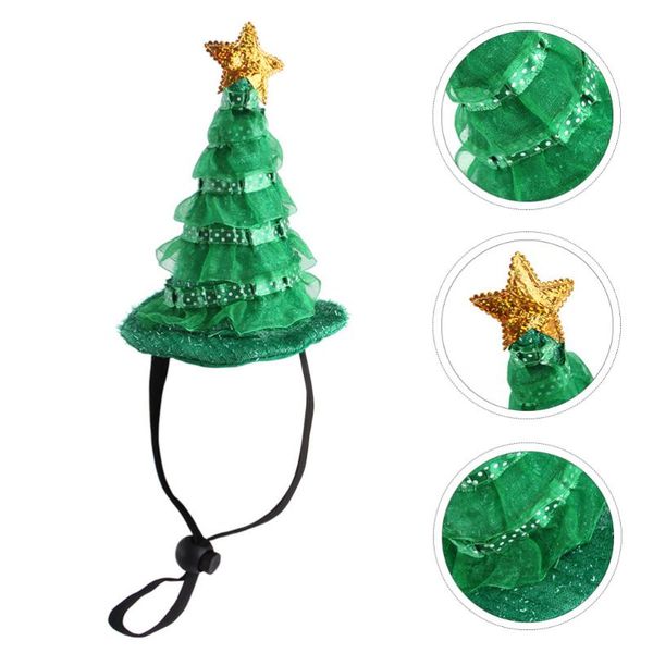 

party hats 1pc christmas tree pet hat xmas shape accessory