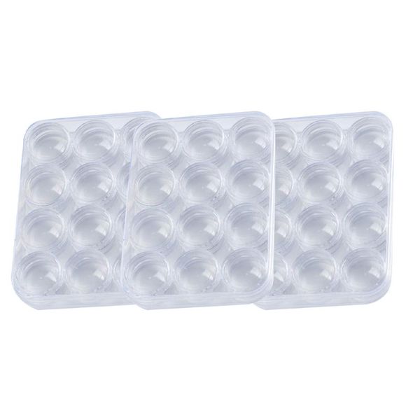 

nail art kits 3 sets small storage boxes decor accessories organizer holders