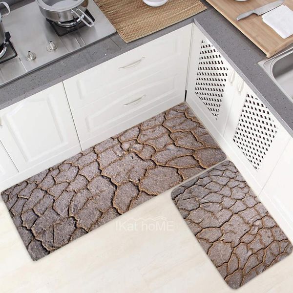 

carpets arid ground fissure kitchen mat non-slip bedside carpet indoor outdoor floor bedroom bath entrance rugs doormat tapetes de sala