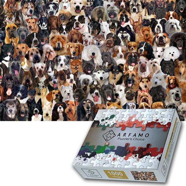 

zoo 1000 piece puzzle renoir educational toy original comic