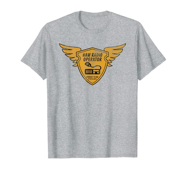 

ham radio operator - for signalers and technicians t-shirt, White;black