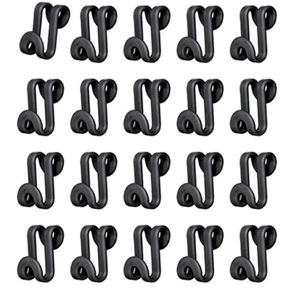

hooks & rails clothes mini cascading hanger space saving for closet 60 pcs