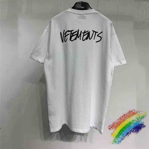 

men's t-shirts t shirts ss oversized t shirt men women 1:1 letter minimalist printing tees vetements t-s cbg0, White;black