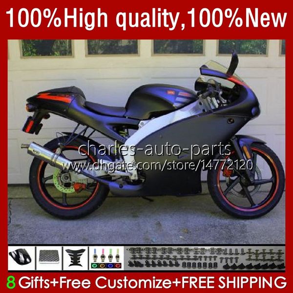 Moto Body for Aprilia RS RSV 250 RS250 RS250 RS-250 RSV250 RR R 1995 1996 1997 Bodywork 24No.77 RSV250R piatto nero RS250RR 95-97 RSV250RR RSV-250 RS250R 95 96 97 Kit carenatura