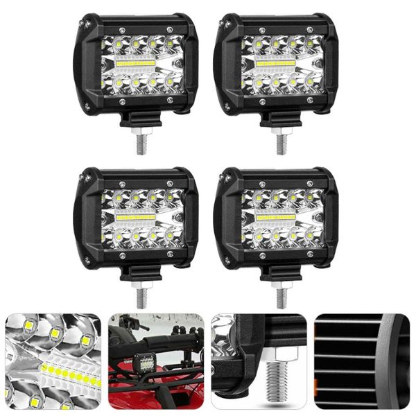 

working light 4pcs car modified led lamp practical pods fog suv driving