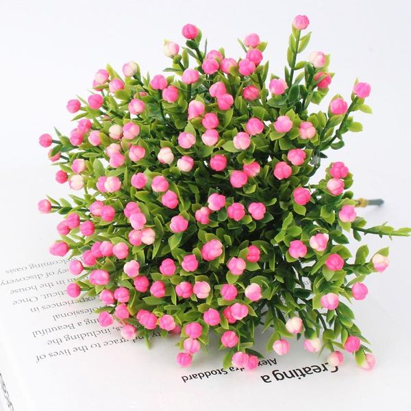 

decorative flowers & wreaths 10 branches artificial gypsophila flower plastic office desk ornaments festival wedding party home faux decorat
