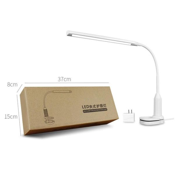 

book lights led mini clip light clamp usb charging bendable eye protect adjustable for desk ja55