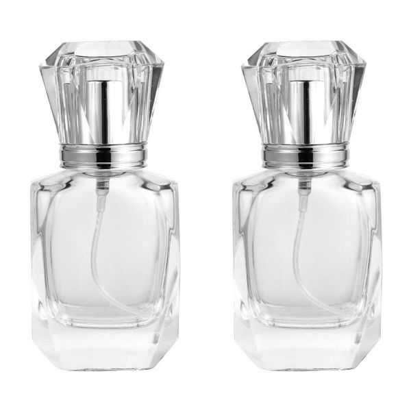 

storage bottles & jars 2pcs 30ml perfume bottle atomizer glass sprayer